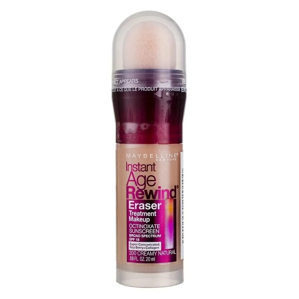 Maybelline Instant Age Rewind Eraser Treatment Makeup, Creamy Natural 200 SPF 20